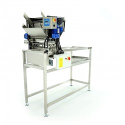 Automatic feed uncapping machine, 400V, with closed circuit