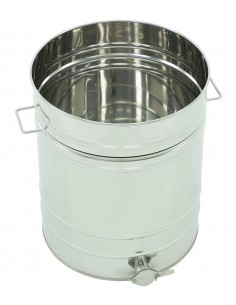 Stainless steel tank 2000 l, with stirrer
