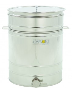 Stainless steel tank 1000 l, with stirrer