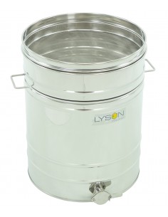 Stainless steel tank 500 l, with stirrer and heating