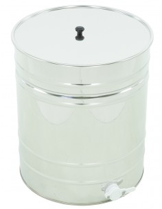 Stainless steel tank 1000 l, with heating