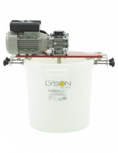 Honey creaming device, cap.33L (230V) – on plastic pail