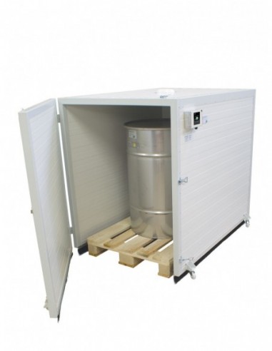 Warming cabinet for one barrel, 300 kg