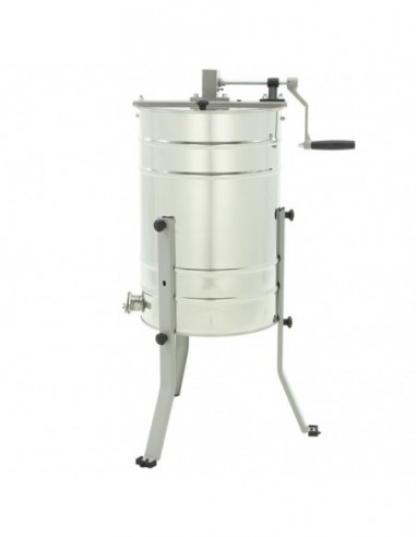 Tangential honey extractor, Ø400mm with legs, 2-frame, manual drive, OPTIMA