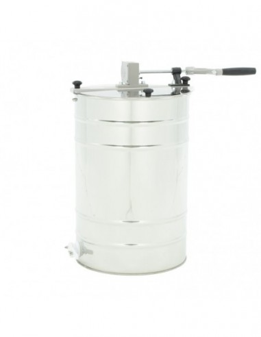 Honey extractor, 2 honey frames (universal basket), manual drive, Ø 400 mm – MINIMA