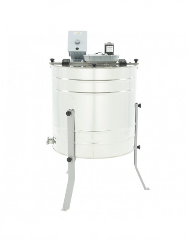 Honey extractor 4 honey frames electric driven, 230V, with a stainless valve, MINIMA