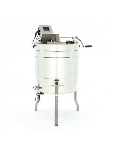 Radial honey extractor, Ø600mm, manual+electric drive, OPTIMA