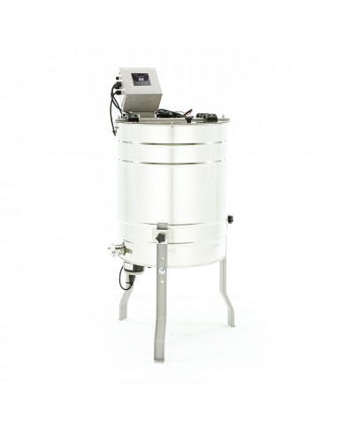Extracteur de miel tangentiel, Ø500mm, 3 cadres, entraînement électrique, OPTIMA