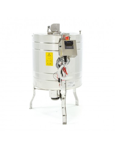 Tangential honey extractor, Ø600mm, 4-frame, manual+electric drive, PREMIUM