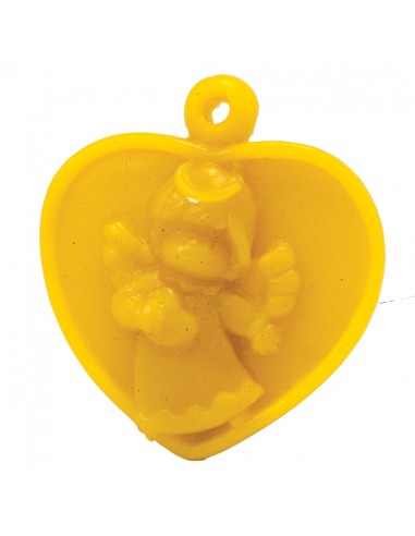 Silicone mould – Hanger - Angel with heart