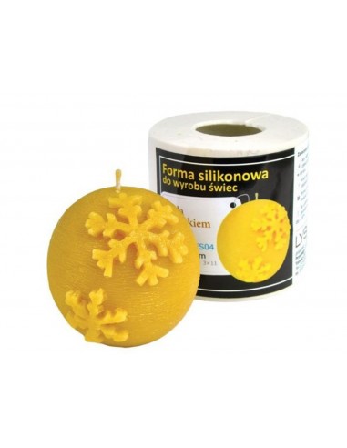 Silicone mould – Ball with Snowflake