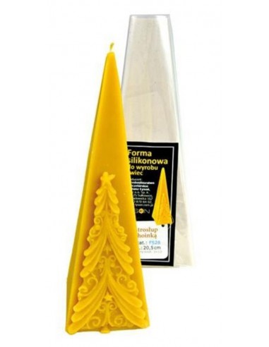 Stampo in silicone - Piramide con albero di Natale