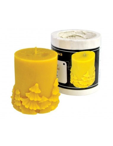 Silicone mould – Cylinder with Christmas Trees, small