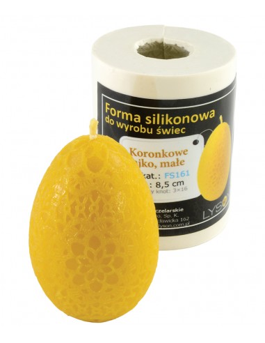 Silicone mold – Egg with Crochet, small Silicone mold – Egg with Crochet, small