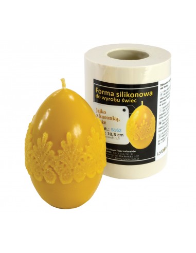 Silicone mold – Egg with Lace, big Silicone mold – Egg with Lace, big