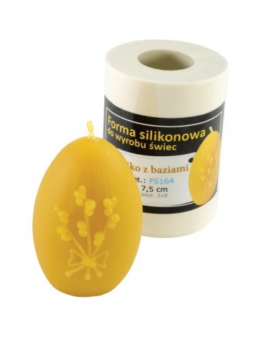 Silicone mold – Egg with Catkins Silicone mold – Egg with Catkins