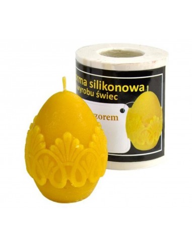 Silicone mould  – Egg with Pattern