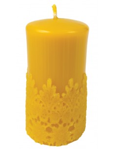 Moule en silicone - Cylindre avec dentelle, grand Moule en silicone - Cylindre avec dentelle, grand
