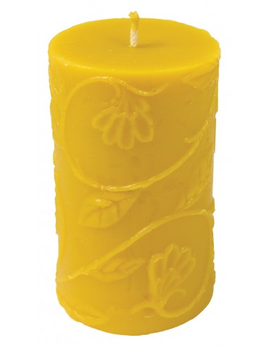 Silicone mould  – Cylinder with flowers
