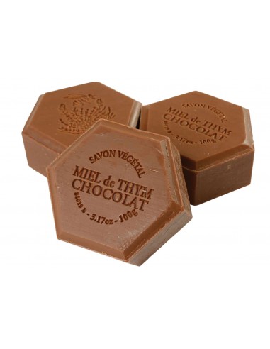 Honey soap with chocolate and cinnamon, 100g