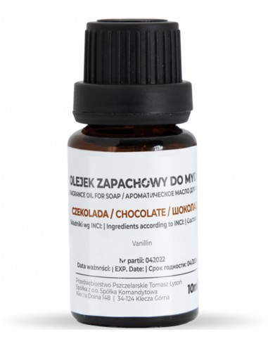 Fragrance oil for soap 10ml - chocolate