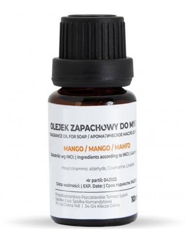 Olio di fragranza per sapone 10ml - mango