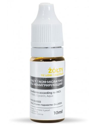 Pigment anti-migration 10ml - jaune