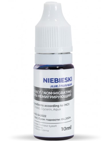 Pigment anti-migration 10ml - bleu