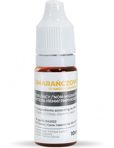 Pigment anti-migration 10ml - orange