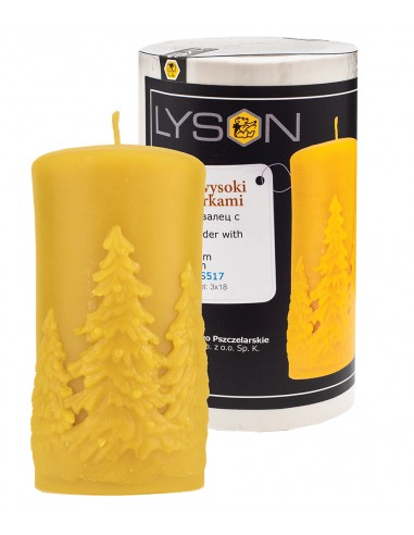 Silicon mold - high cylinder with spruces Silicon mold - high cylinder with spruces