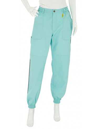 Pantalon d'apiculture, turquoise (tailles XS - XXXL)