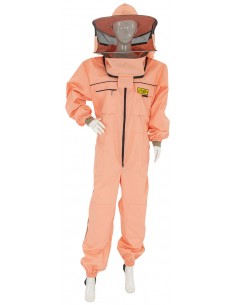 Beekeeping overall with hat - salmon (sizes XS – XXXL) Beekeeping overall with hat - salmon (sizes XS – XXXL)