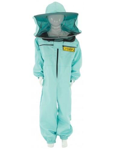 Kids overall with hat - turquoise (sizes 116 – 158)