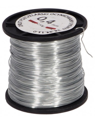 Wire 0,4 mm (250g), galvanized