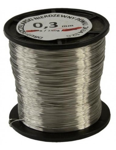 Wire 0,3 mm (250g), stainless