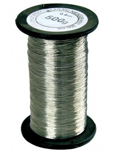 Wire 0,4mm (500g), stainless