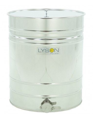 Stainless settling tank 100 l / ~140 kg, with a stainless valve 6/4” – CLASSIC