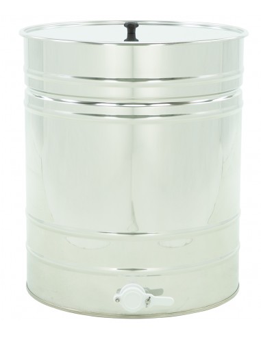 Stainless settling tank 100 l / ~140 kg, with a plastic valve 6/4” – OPTIMA