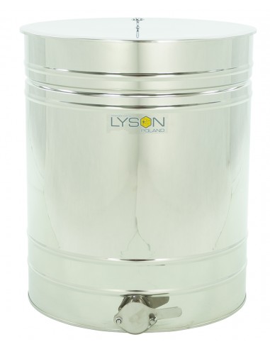 Stainless settling tank 200 l / ~280 kg, with a stainless valve 2” – CLASSIC