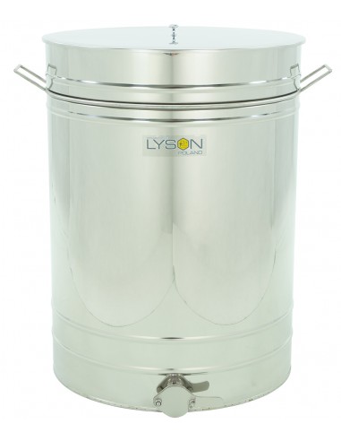 Stainless settling tank 300 l / ~420 kg, with a stainless valve 2”, with handles – CLASSIC