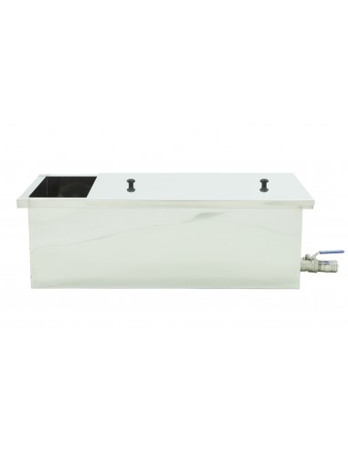 Stainless steel honey sump 1000 mm, without heating