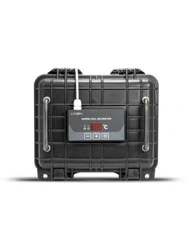 Portable incubator for queen cell transport 12v