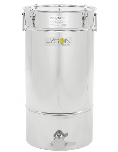 Decantatore inox 70 l / ~98 kg con fondo conico - PREMIUM