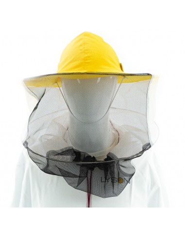 Chapeau d'apiculteur en coton avec filet au dos