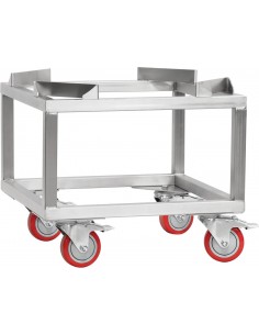 Chariot pour décanteurs/crémiers sans chauffage 100 l, 150 l et avec chauffage 50 l, 70 l Chariot pour décanteurs/crémiers sans chauffage 100 l, 150 l et avec chauffage 50 l, 70 l
