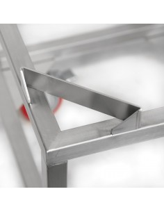 Trolley for settlers/creaming machines without heating 100 l, 150 l and with heating 50 l, 70 l Trolley for settlers/creaming machines without heating 100 l, 150 l and with heating 50 l, 70 l