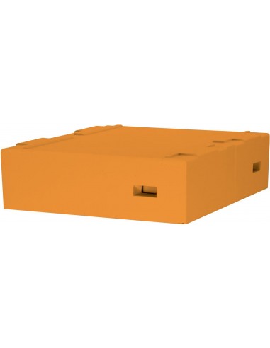 Tetto alto con ventilazione D, LN- verniciato (arancione) - PREMIUM