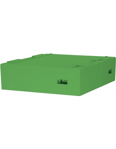 High roof with ventilation D, LN- painted (dark green)  - PREMIUM