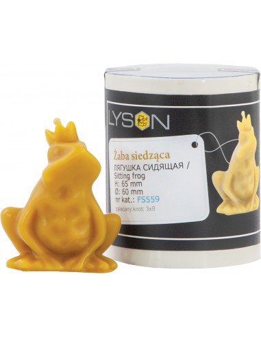 Silicone mould - Sitting frog