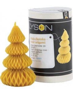 Moule en silicone - Petit sapin de Noël - modèle origami Moule en silicone - Petit sapin de Noël - modèle origami